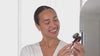 Select your mode (EMS, RH, or UP). Glide the device over cheeks, jawline, and forehead. 5–10 minutes per session. (1).mp4